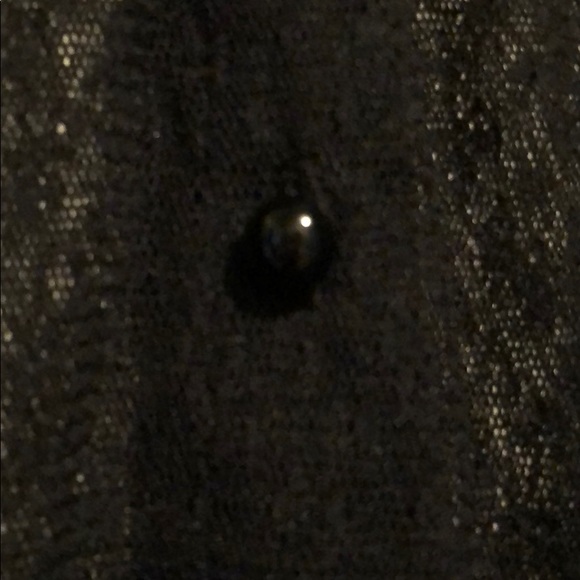 SOLD—Black lace sheer short sleeve top - Picture 7 of 8